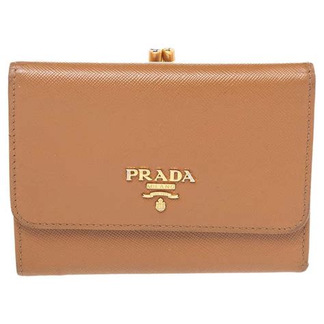 prada wallet tri fold|real real prada wallets.